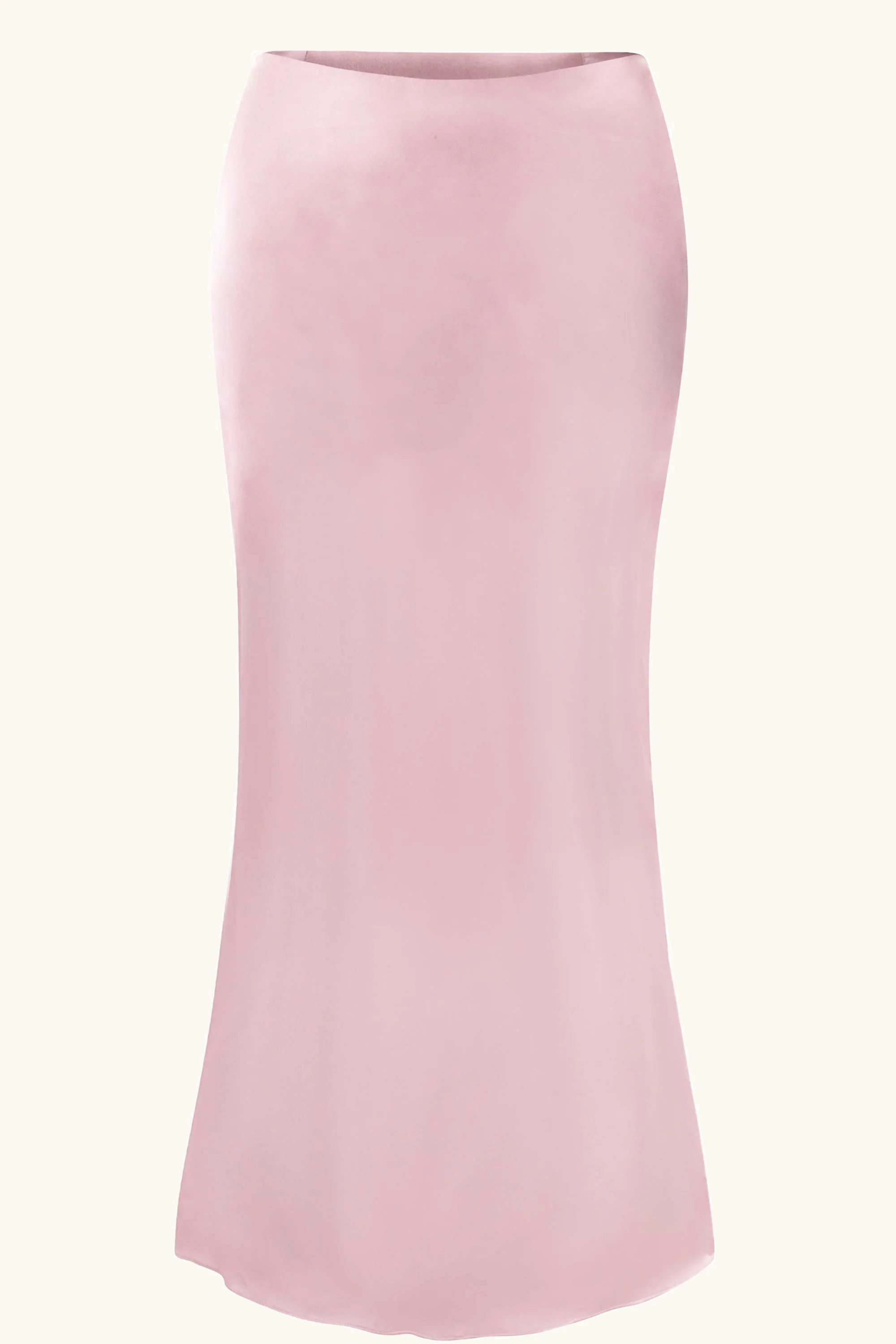 Allura Maxi Skirt ~ Dusk Pink Silk