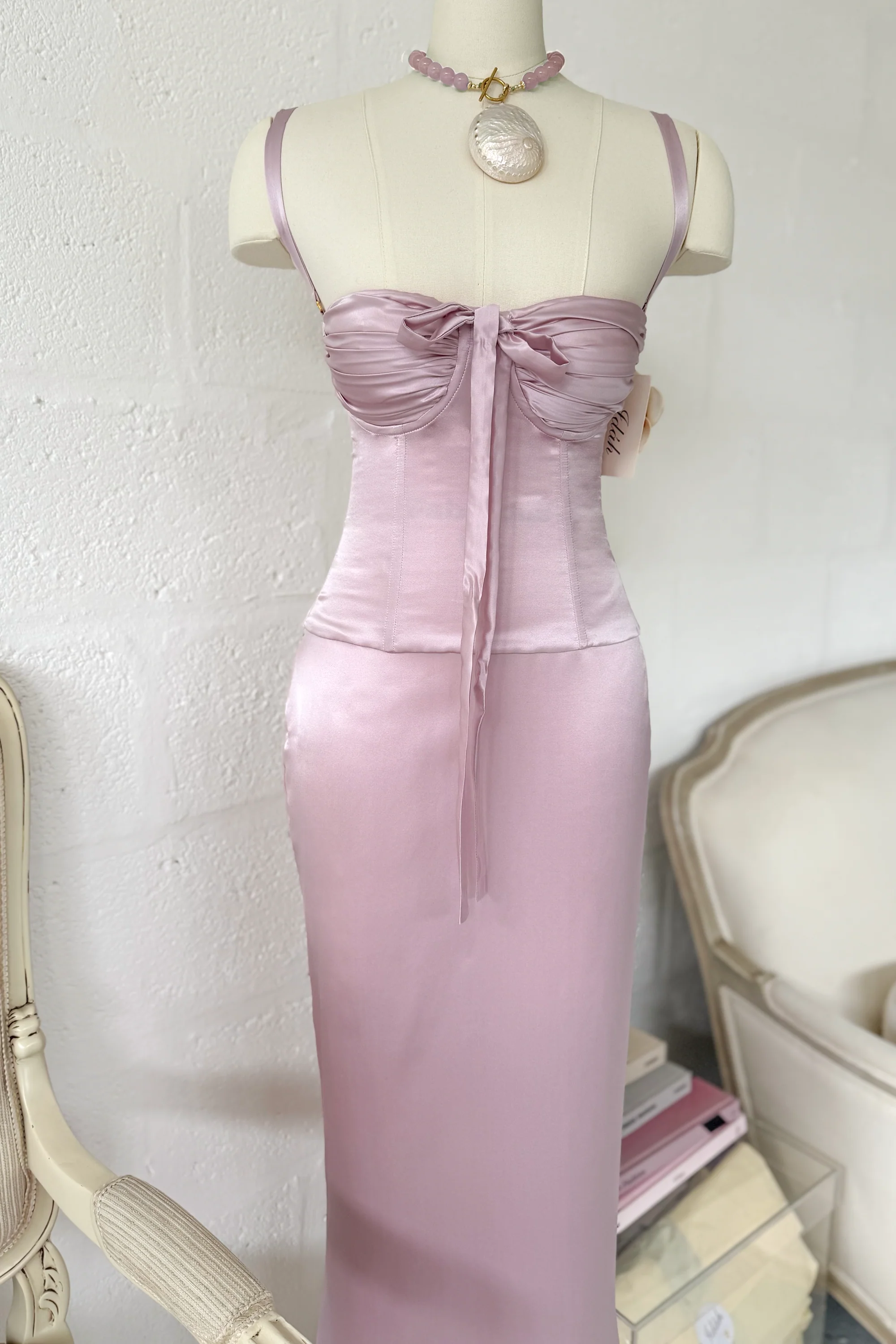 Amira Bustier Dusk Pink - Image 4
