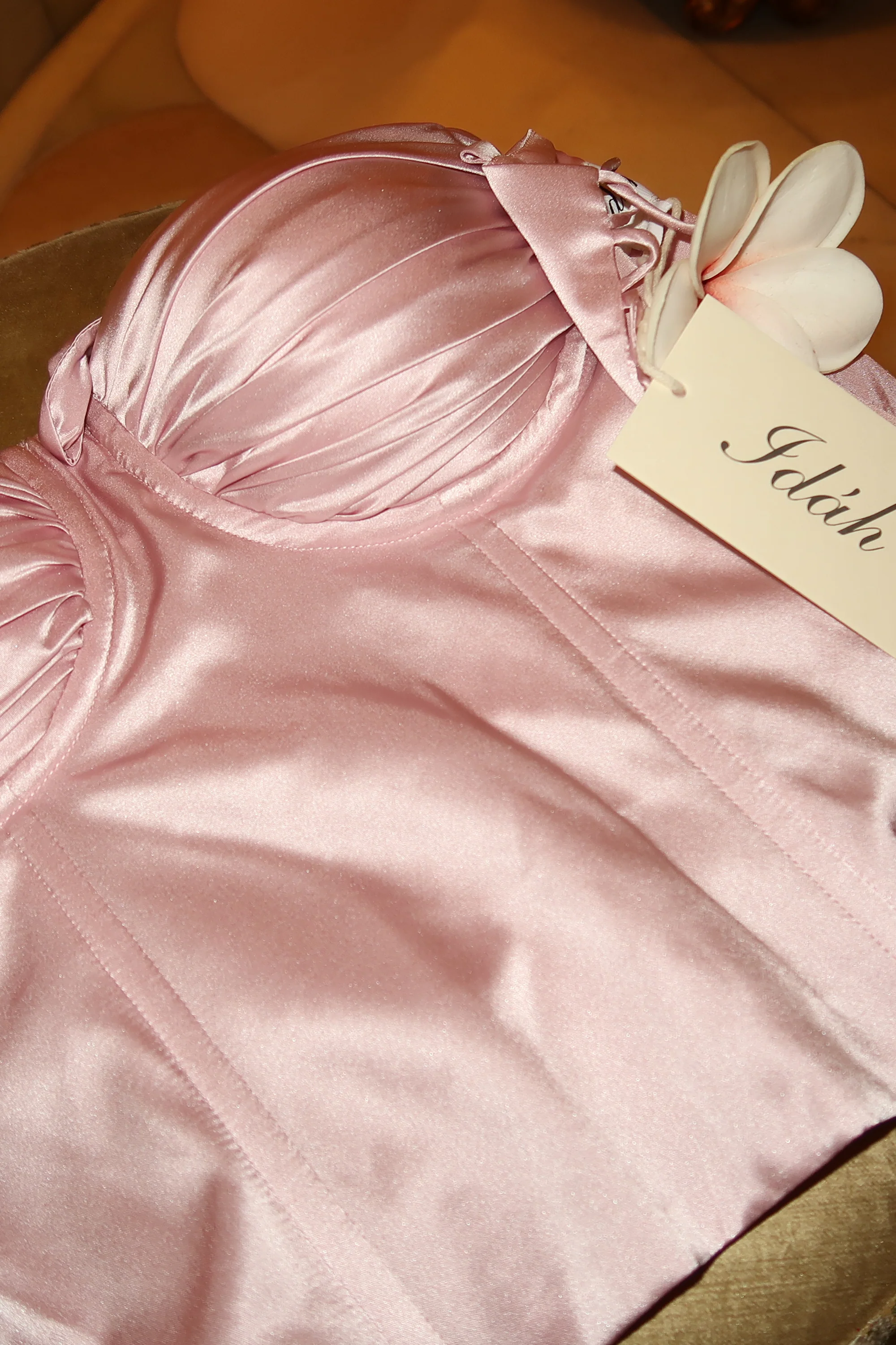 Amira Bustier Dusk Pink - Image 3