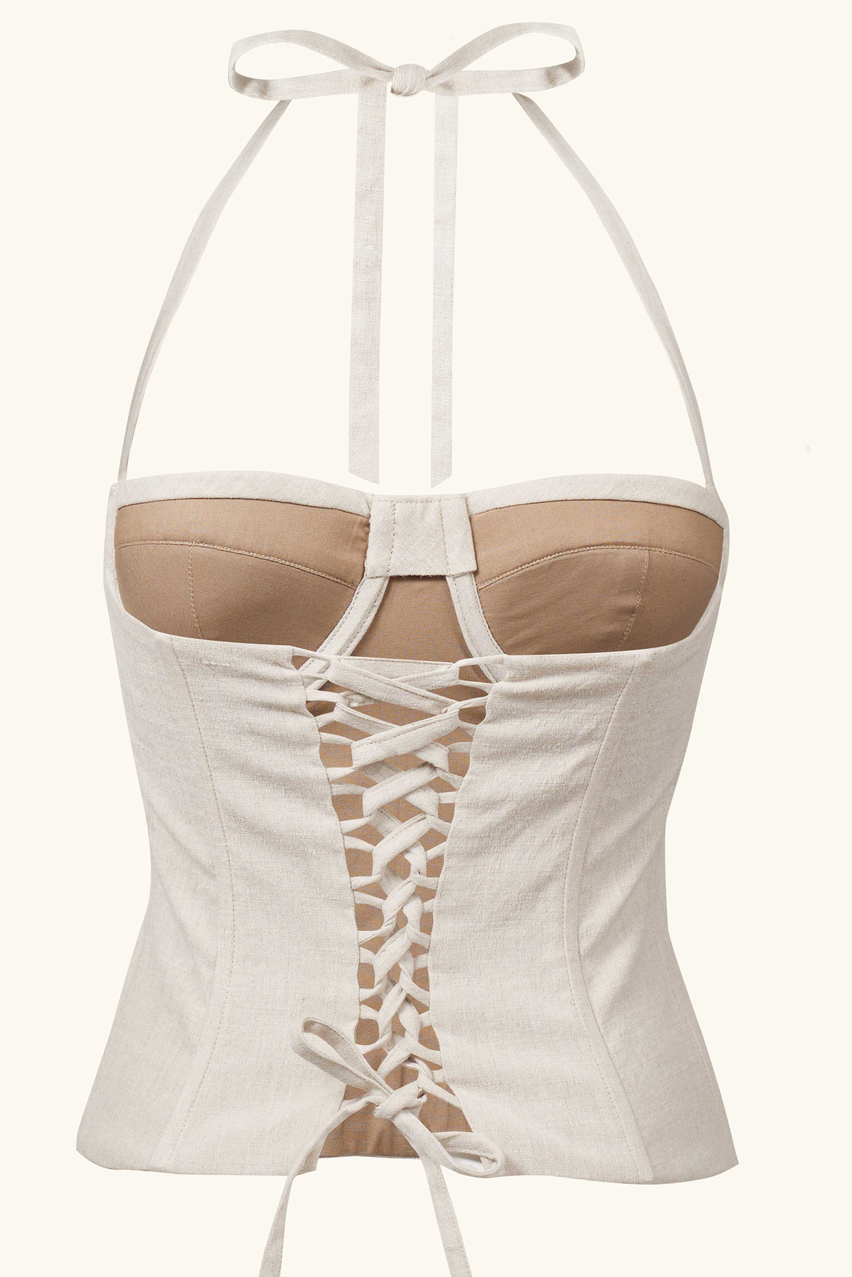 Amira Bustier ~ Mother of Pearl - Image 2