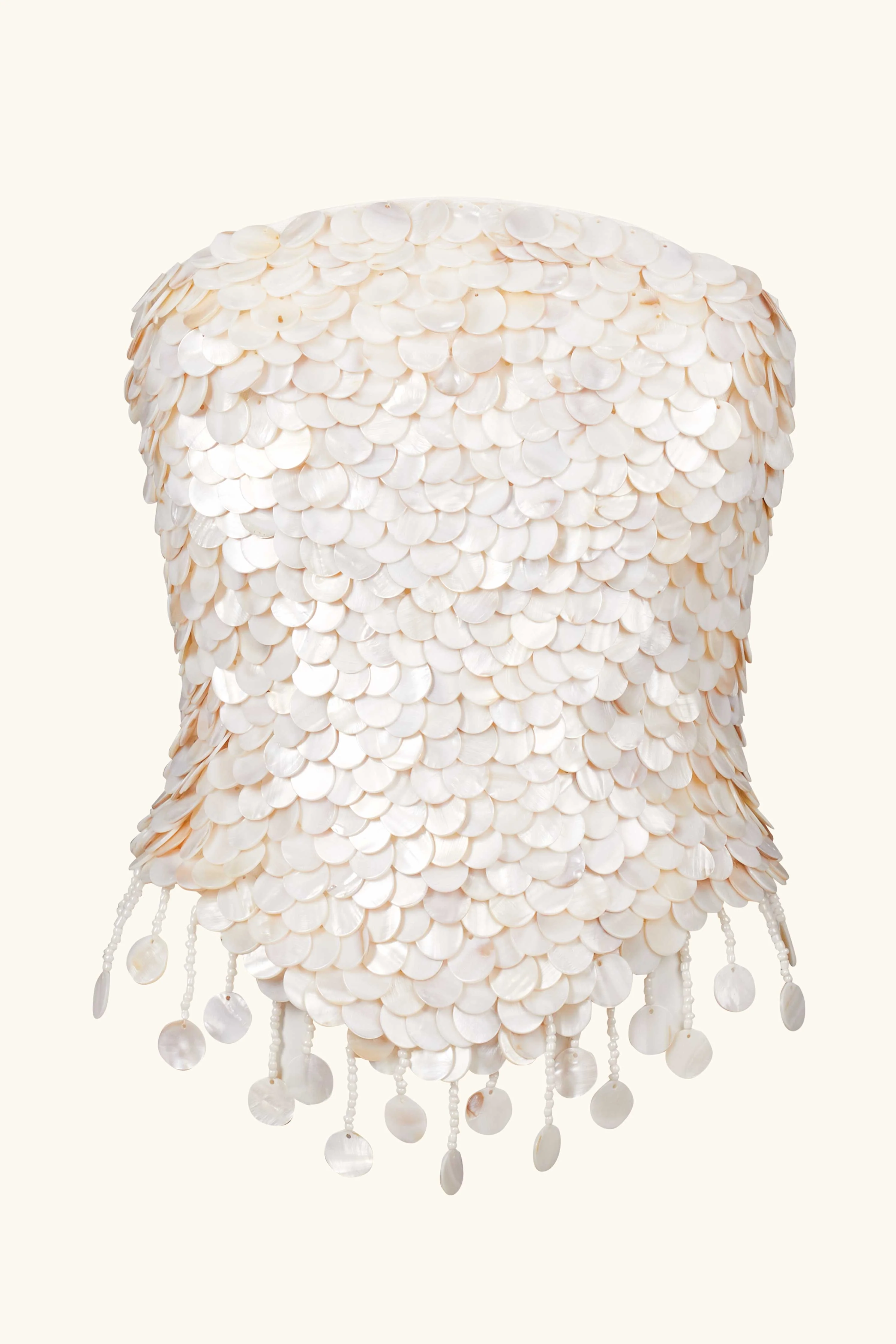 Aurora Corset  ~ Mother of Pearl