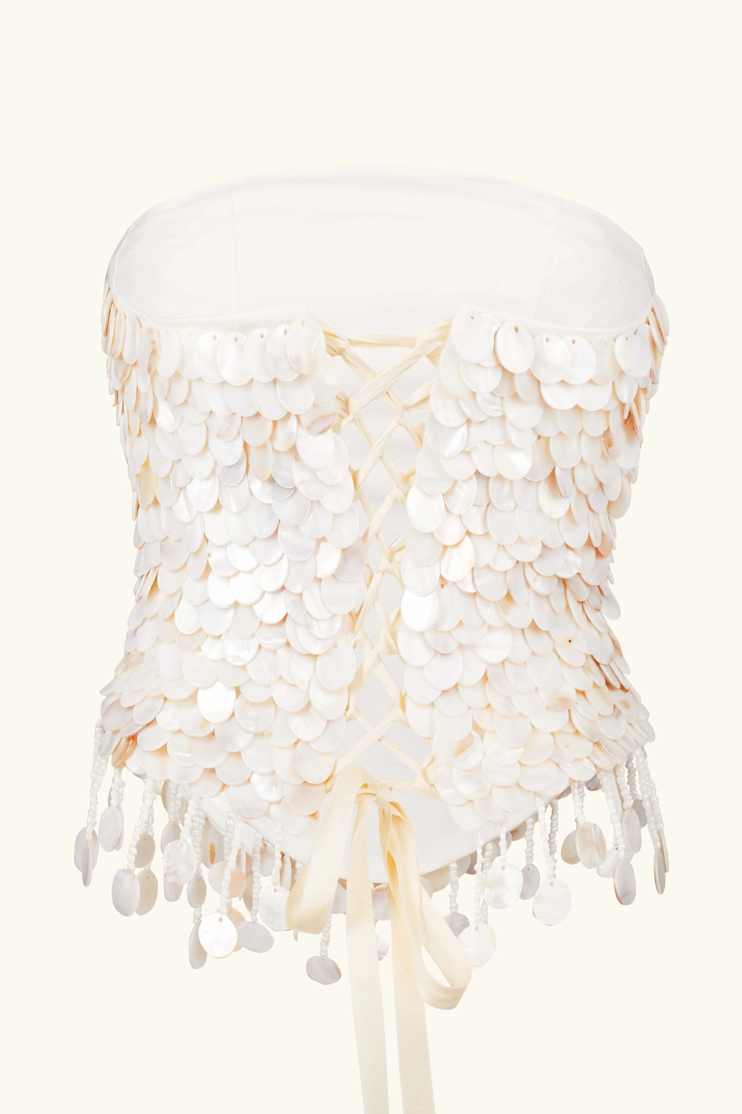 Aurora Corset  ~ Mother of Pearl - Image 2