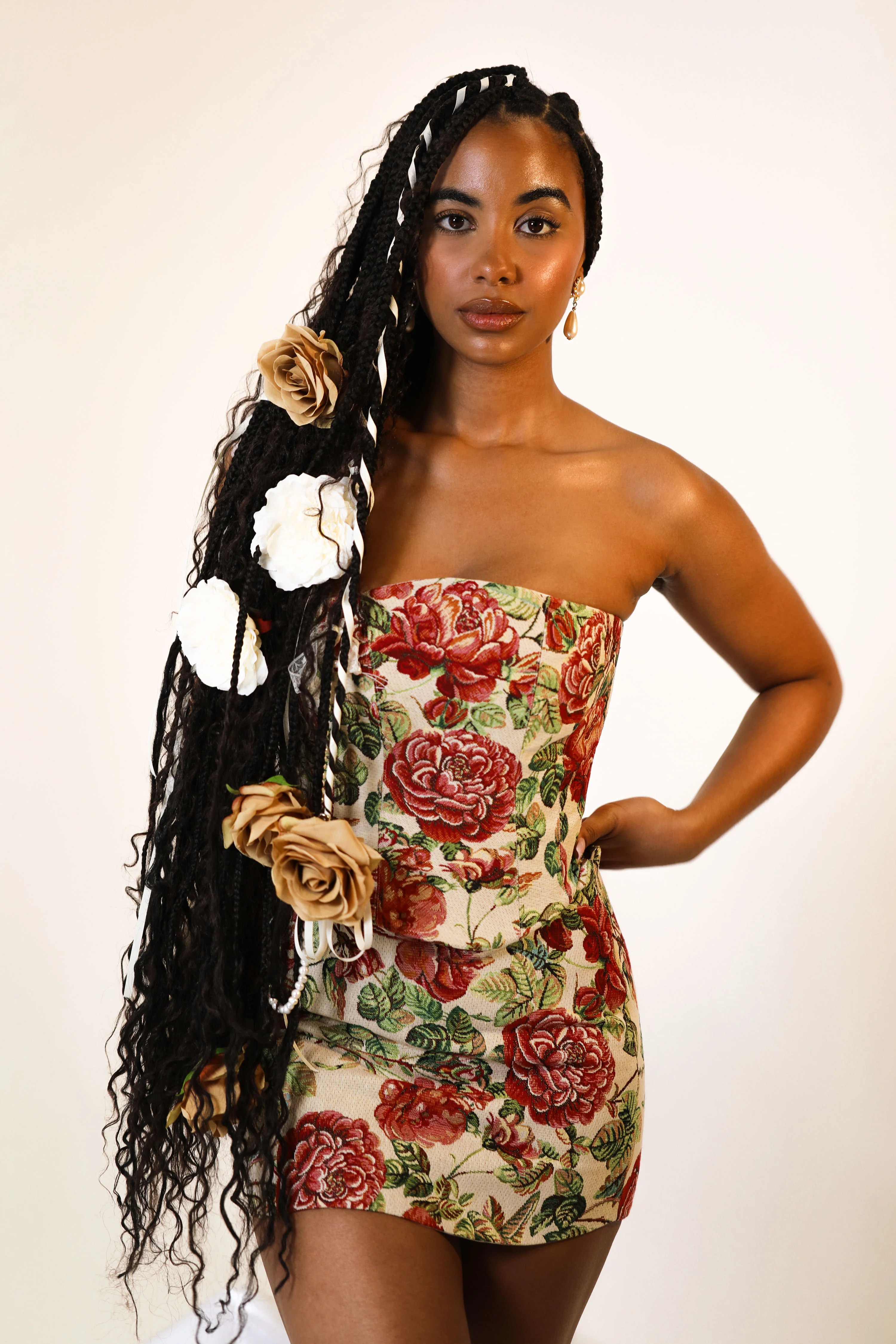 Dawn Mini Skirt ~ fleurs d'amour - Image 7