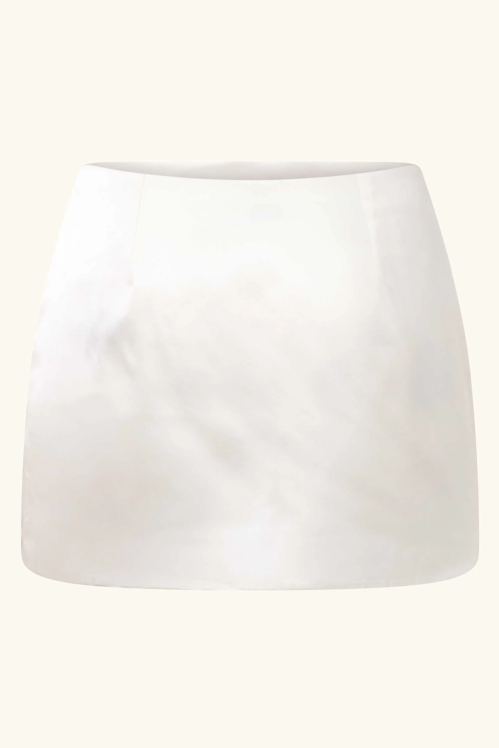 Dawn Mini Skirt ~ Ivory Silk - Image 4