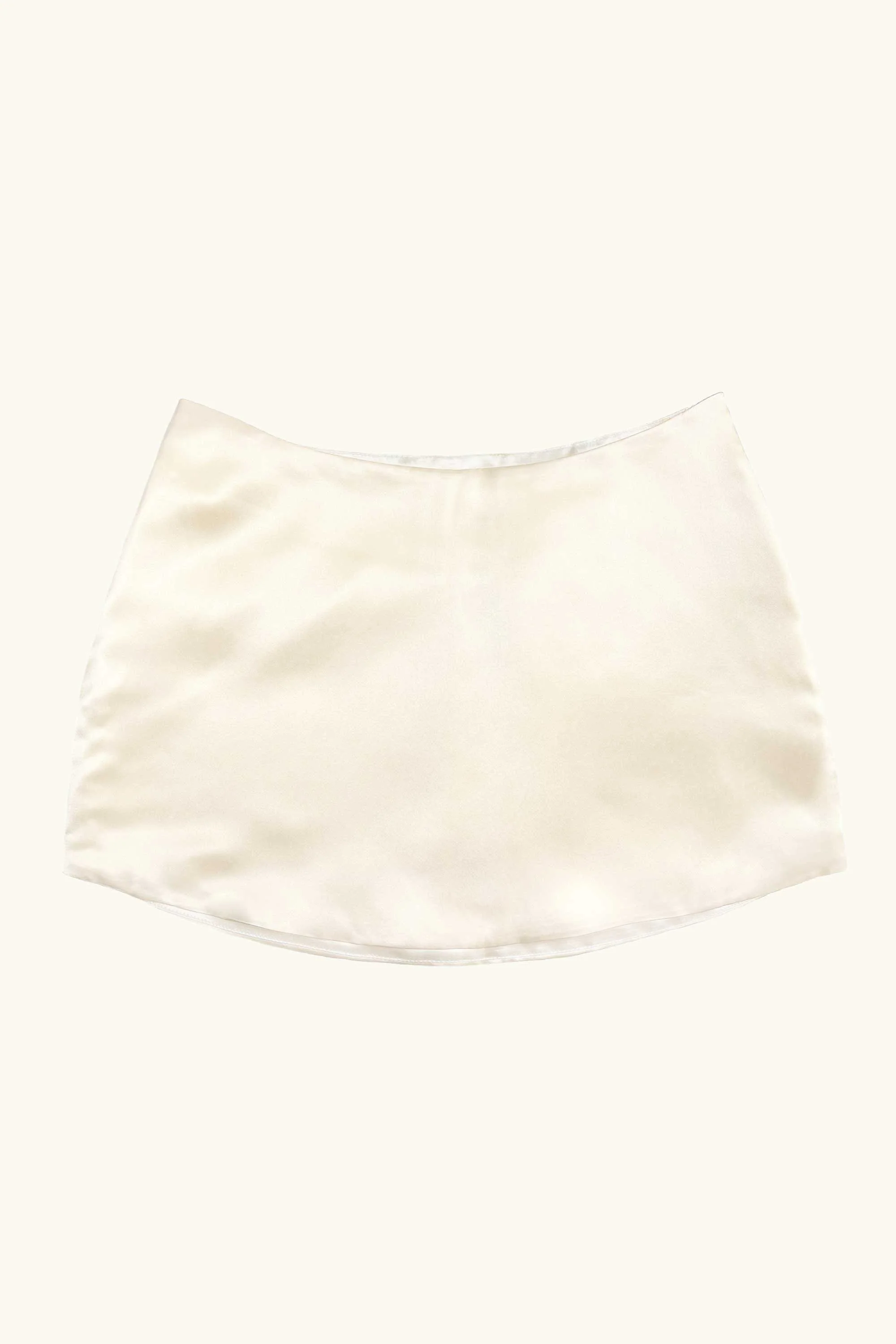 Dawn Mini Skirt ~ Ivory Silk - Image 5