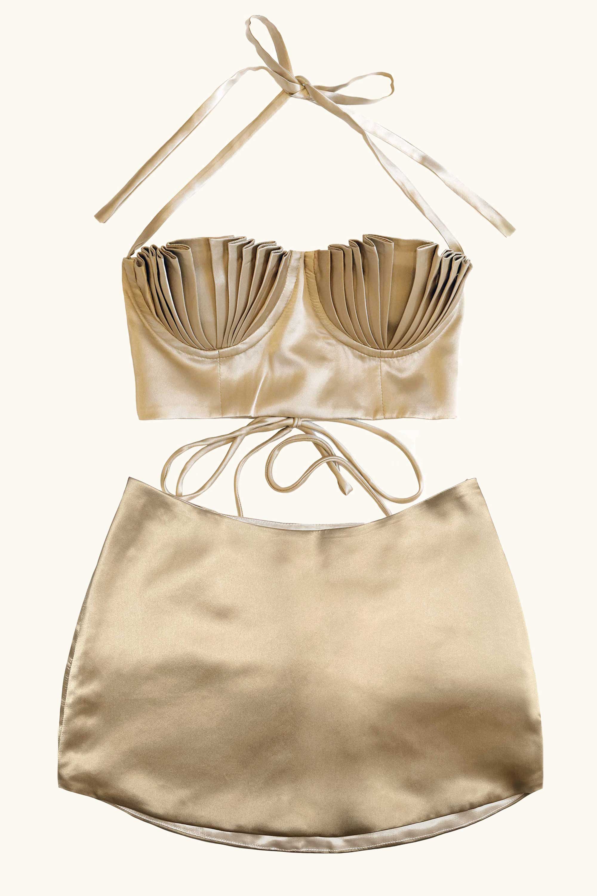 Dido & Dawn Mini Set Chinchilla Gold Silk - Image 3
