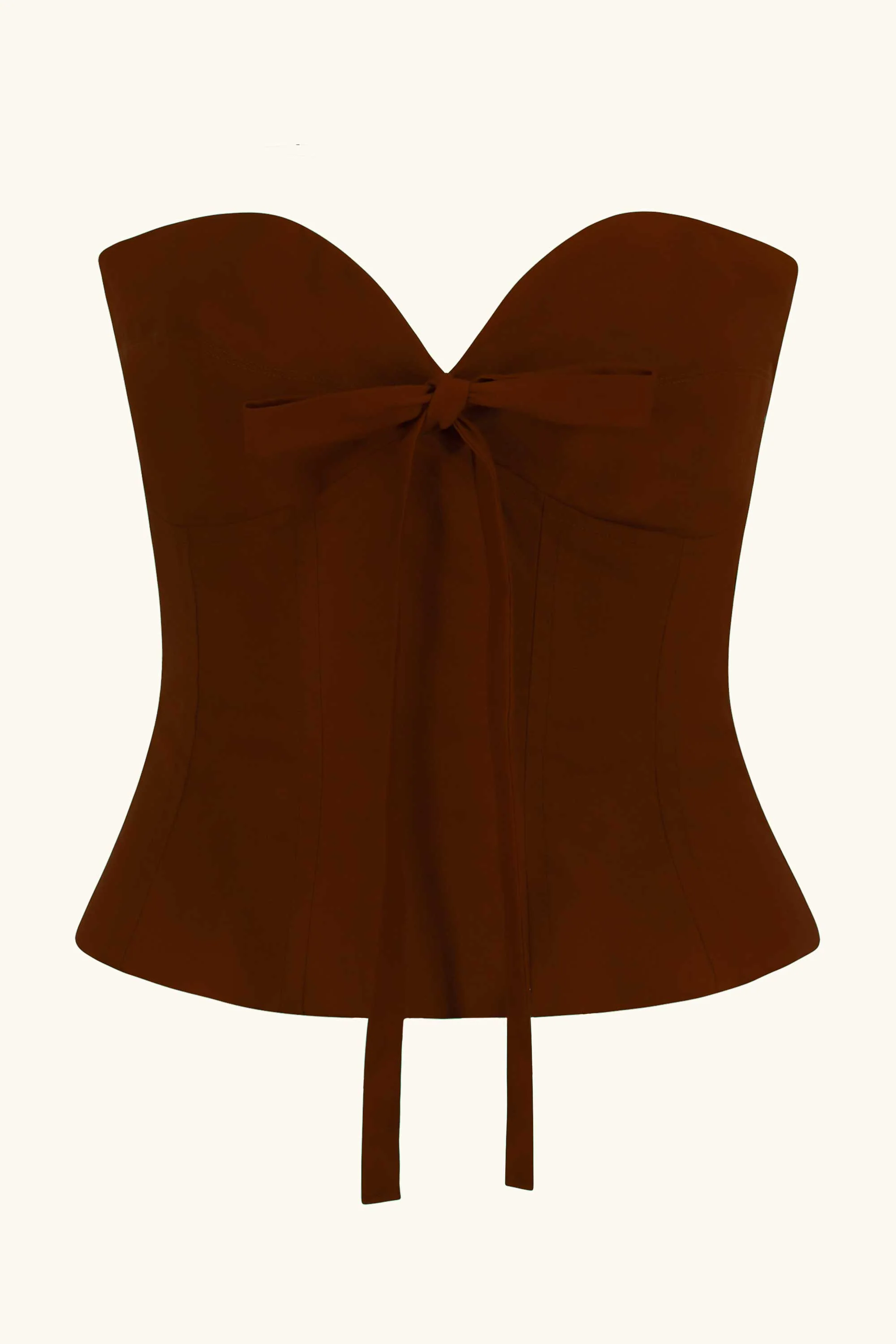Mademoiselle Corset Chocolate Brown