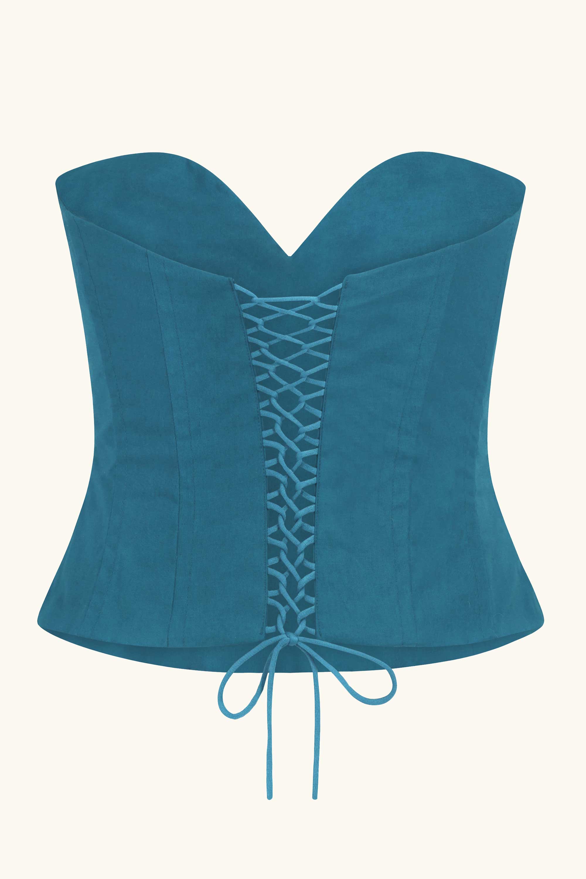 Mademoiselle Corset Delph Blue - Image 2