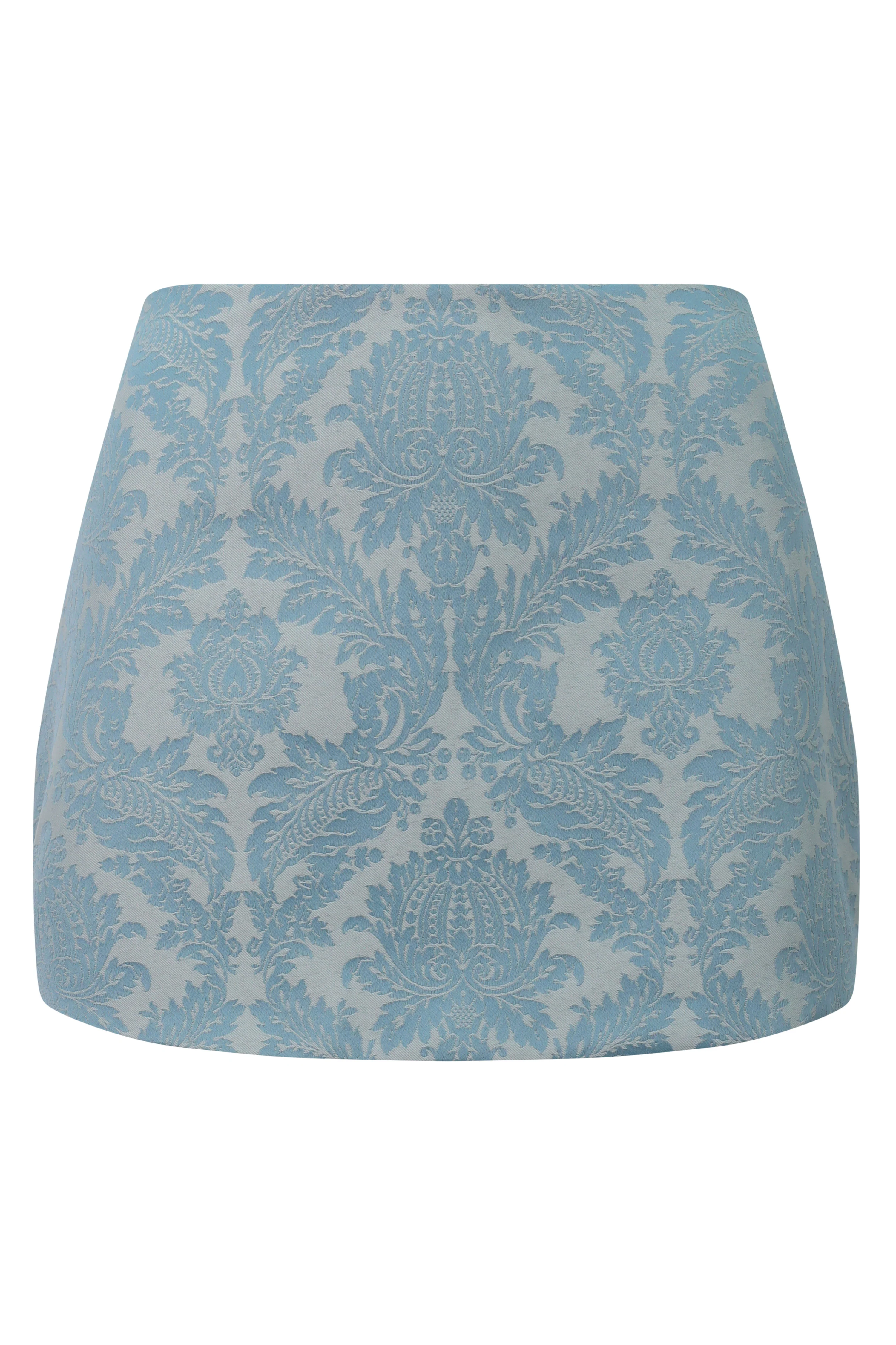 Niara Set  ~ Blue Brocade - Image 10