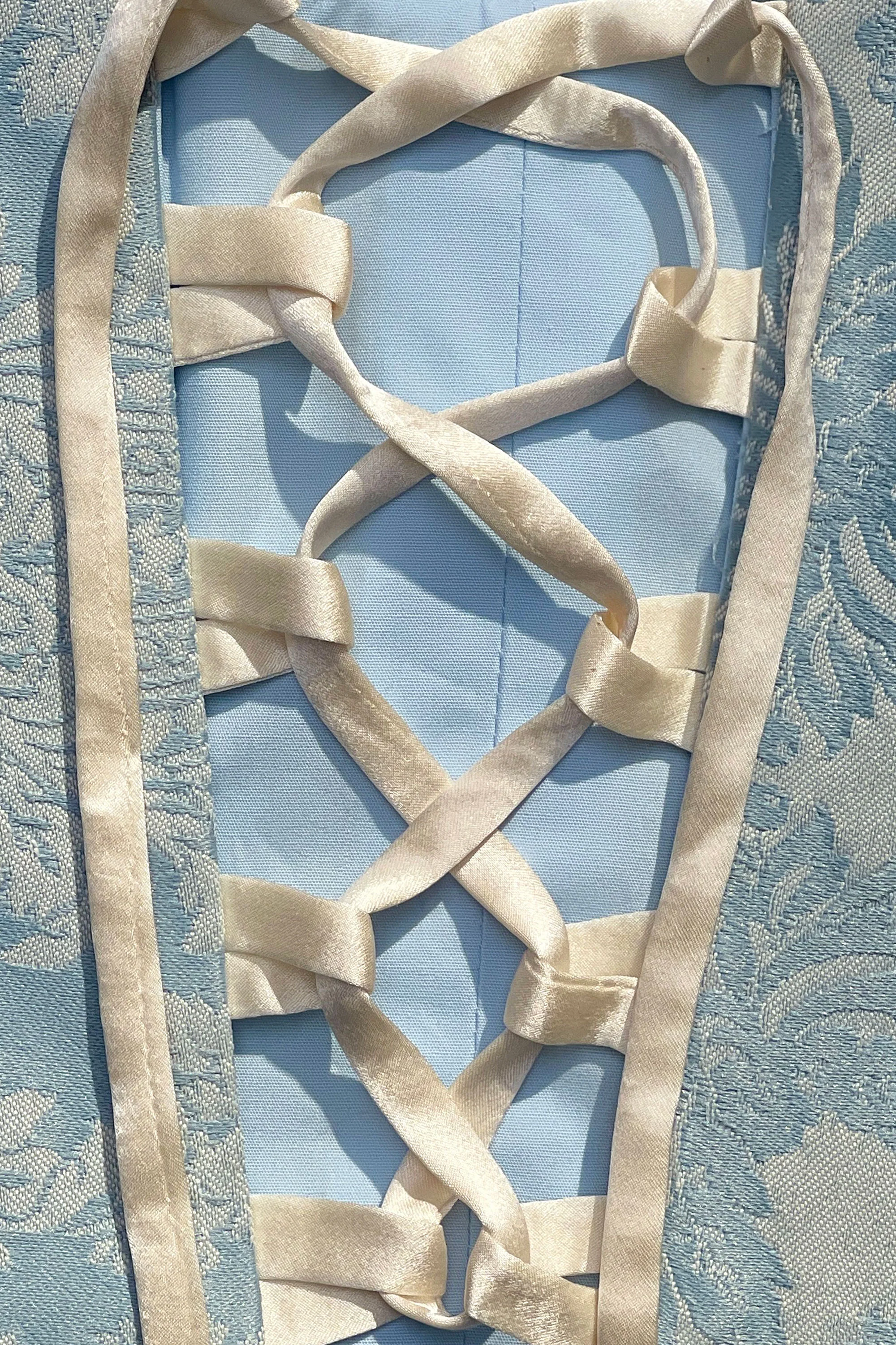 Niara Set  ~ Blue Brocade - Image 11
