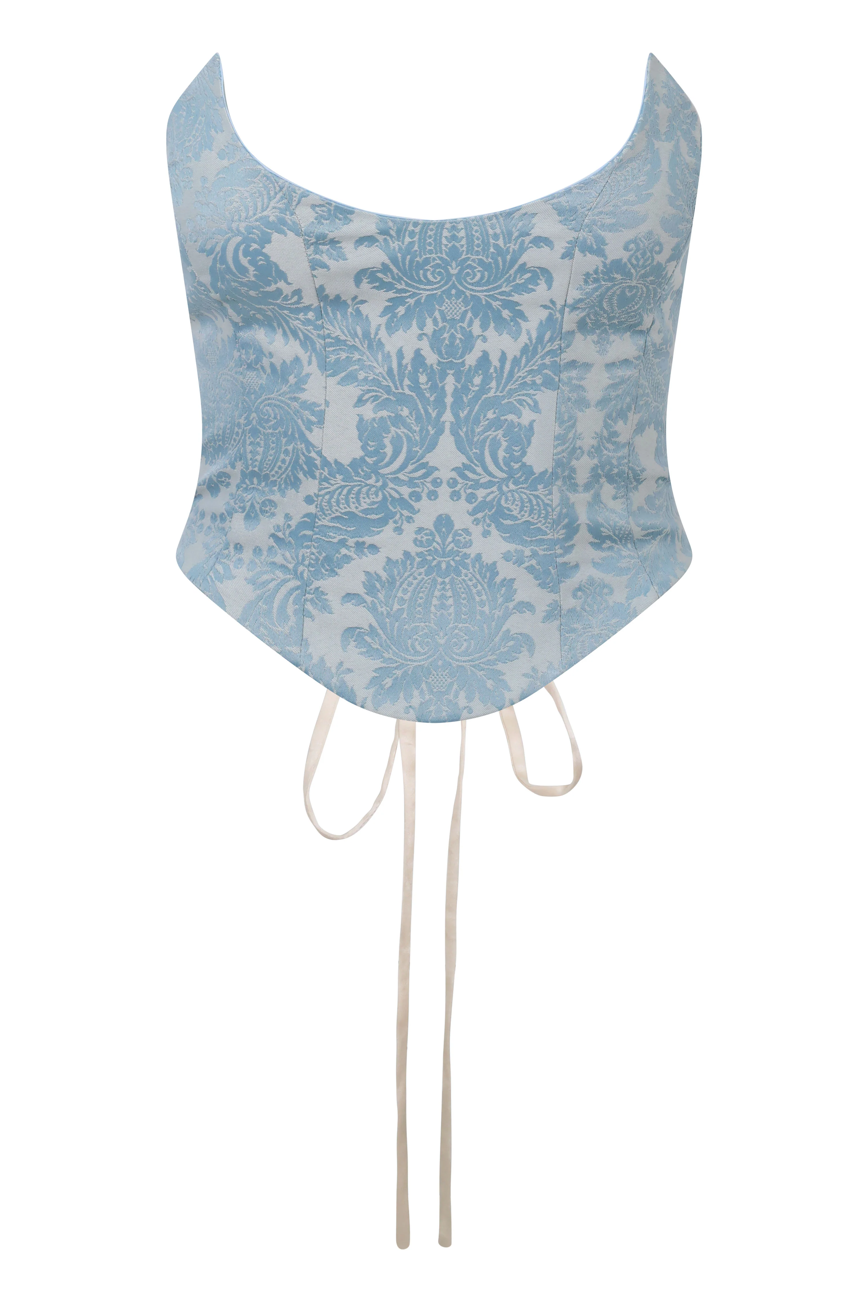 Niara Set  ~ Blue Brocade - Image 7