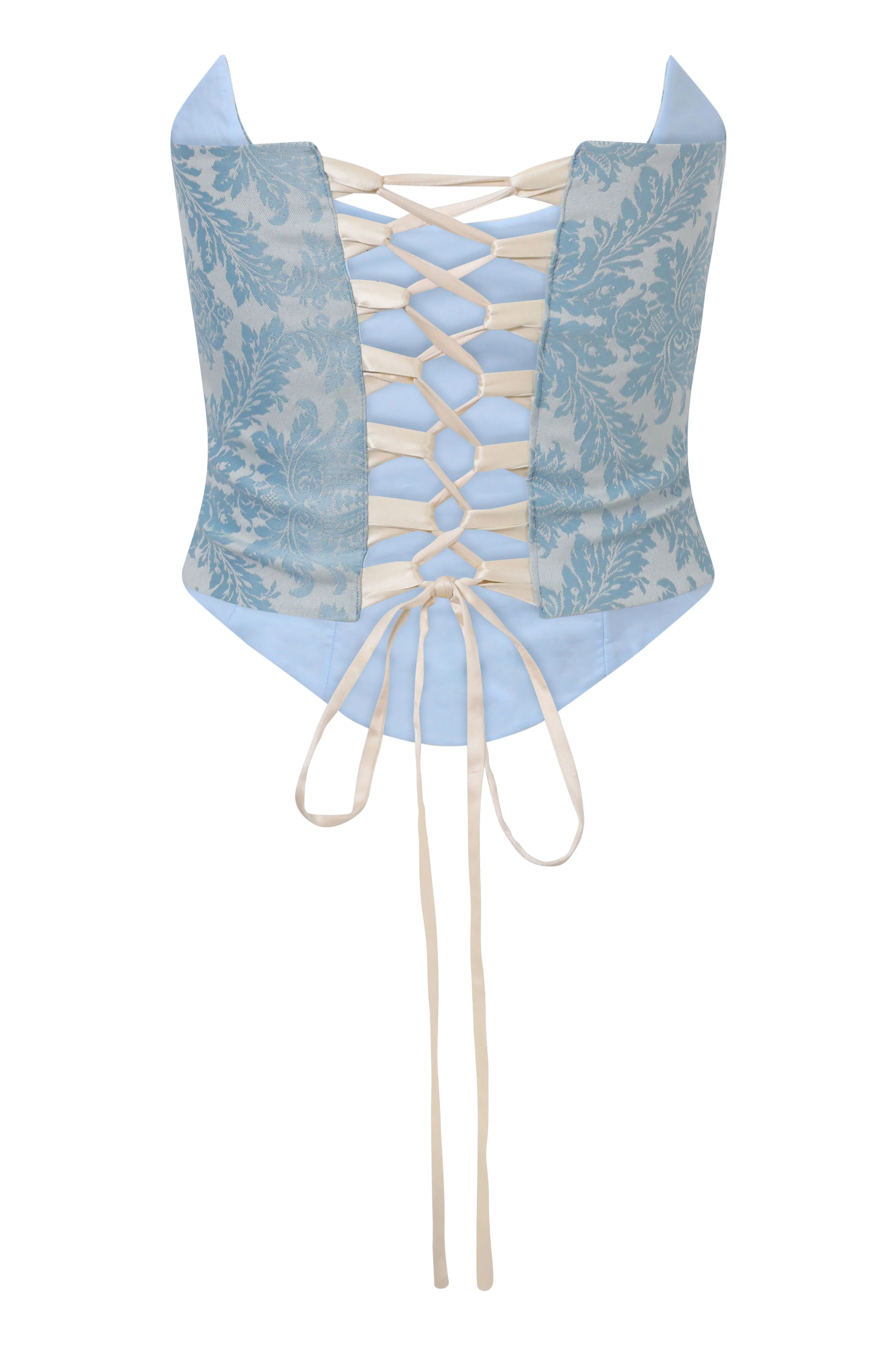 Niara Set  ~ Blue Brocade - Image 8