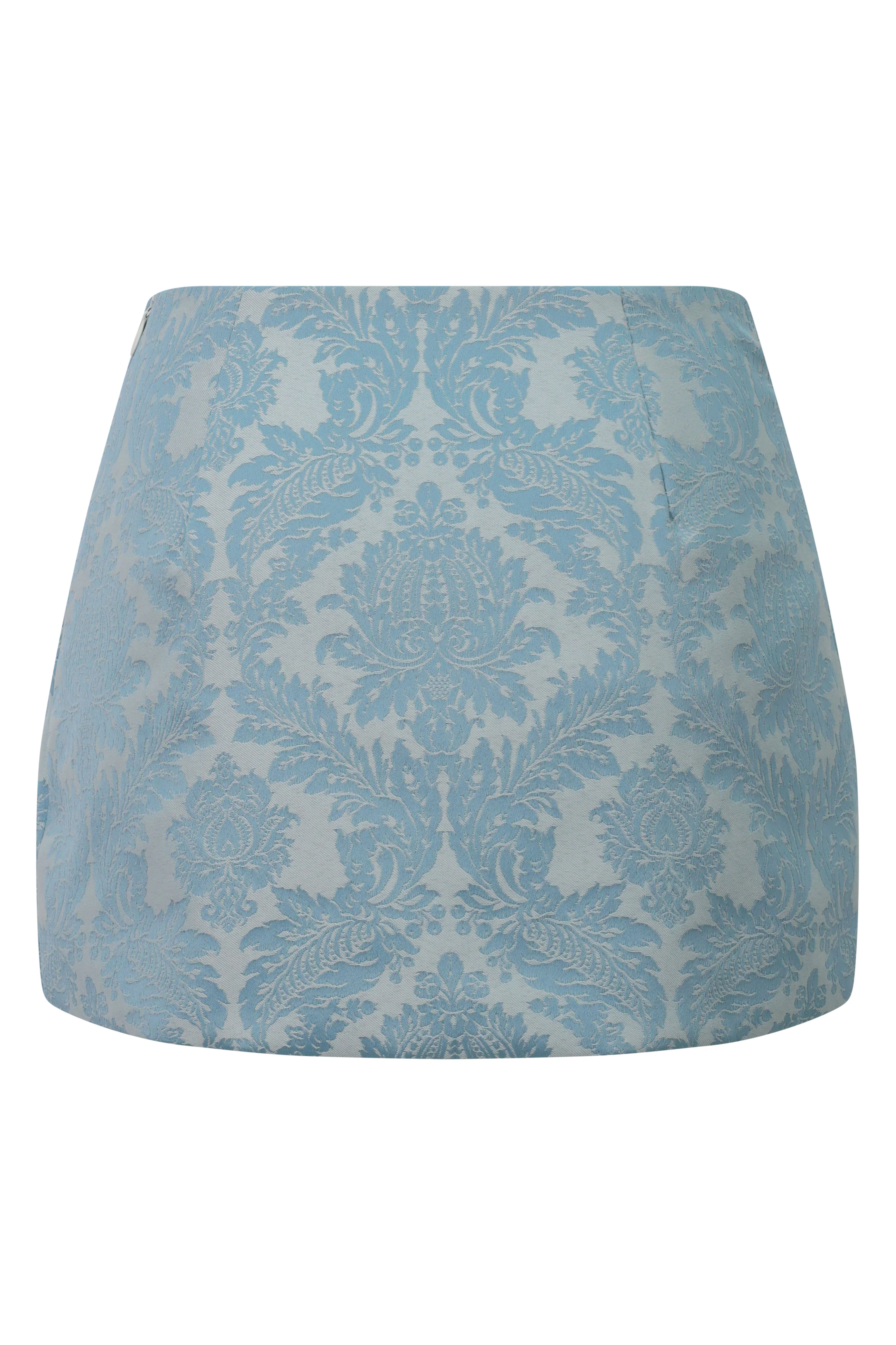 Niara Set  ~ Blue Brocade - Image 9