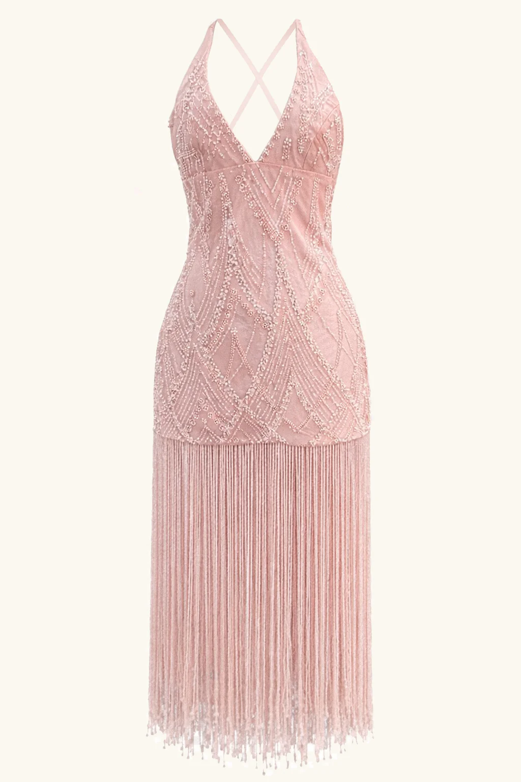 Nira Mini Dress ~ Powder Pink