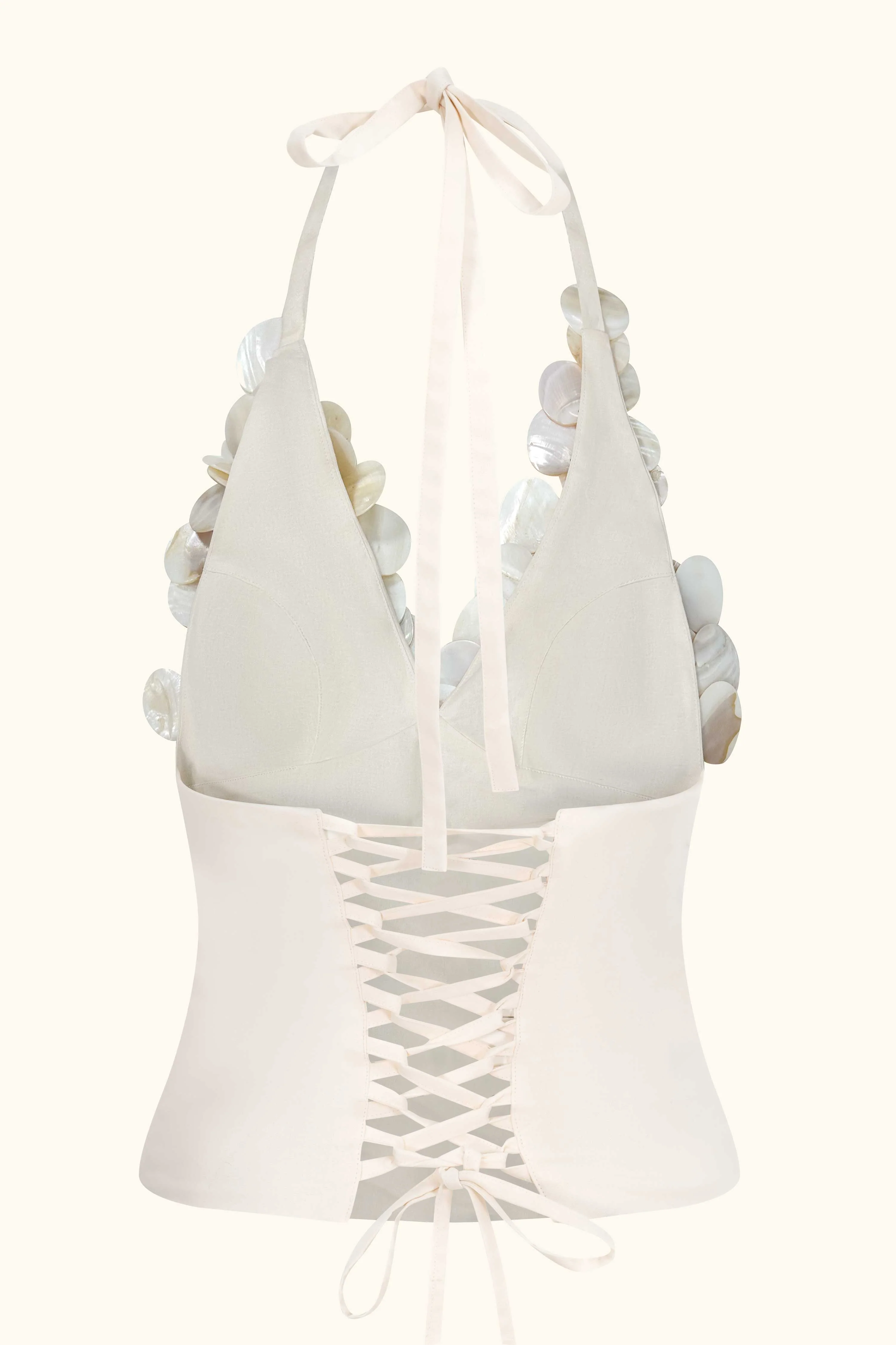 Siren Top ~ Beaded Mother of Pearl V2 - Image 2