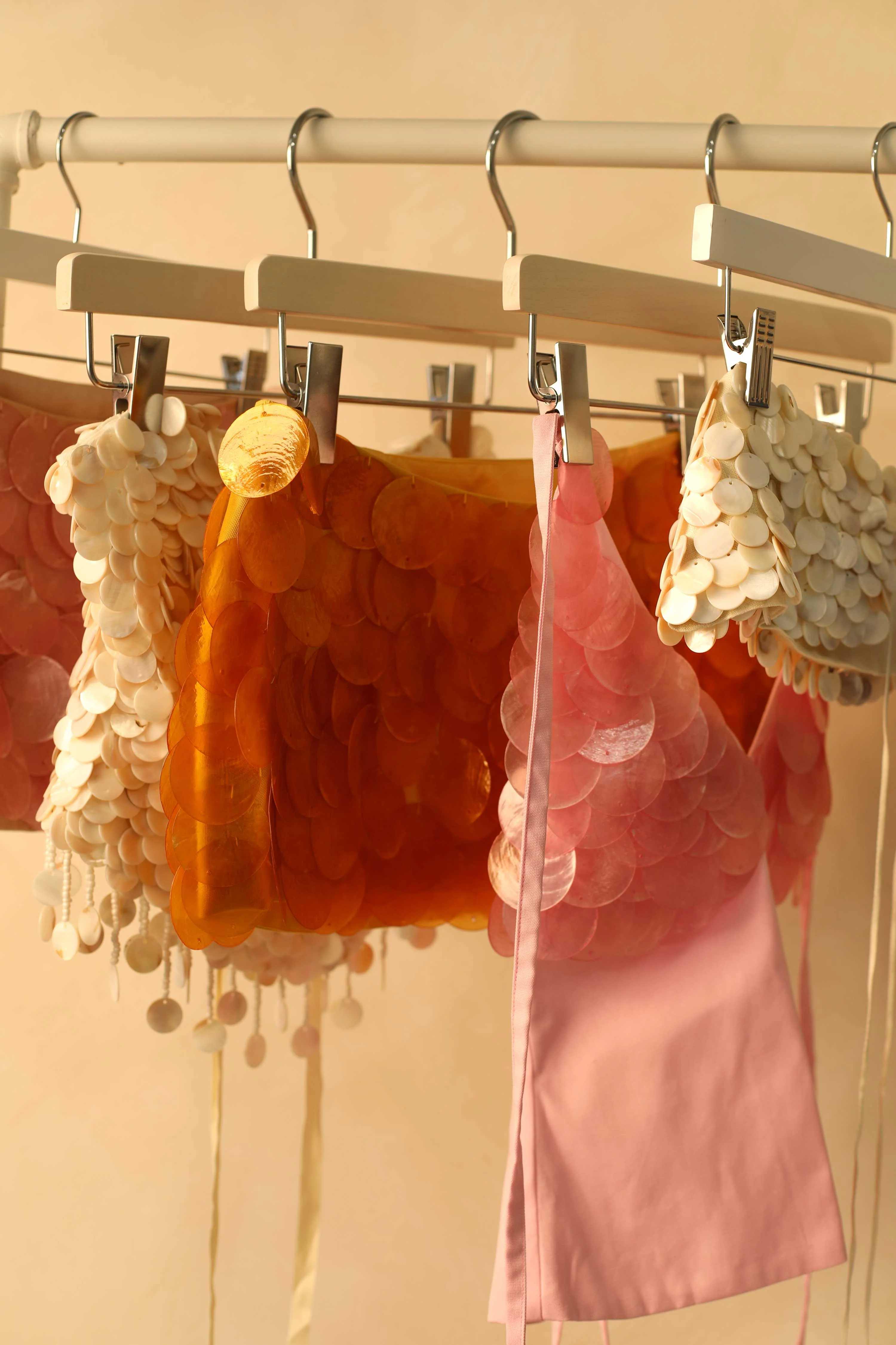Siren Top ~ Mother of Pearl Rose Quartz - Image 5