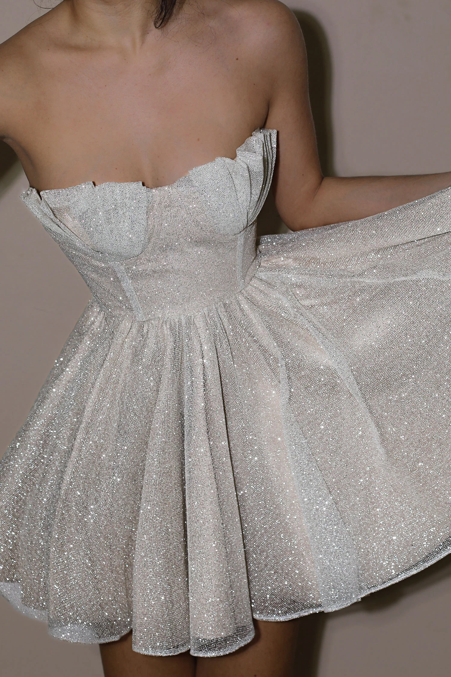 Sparkle Seashell Flare Dress - Image 5