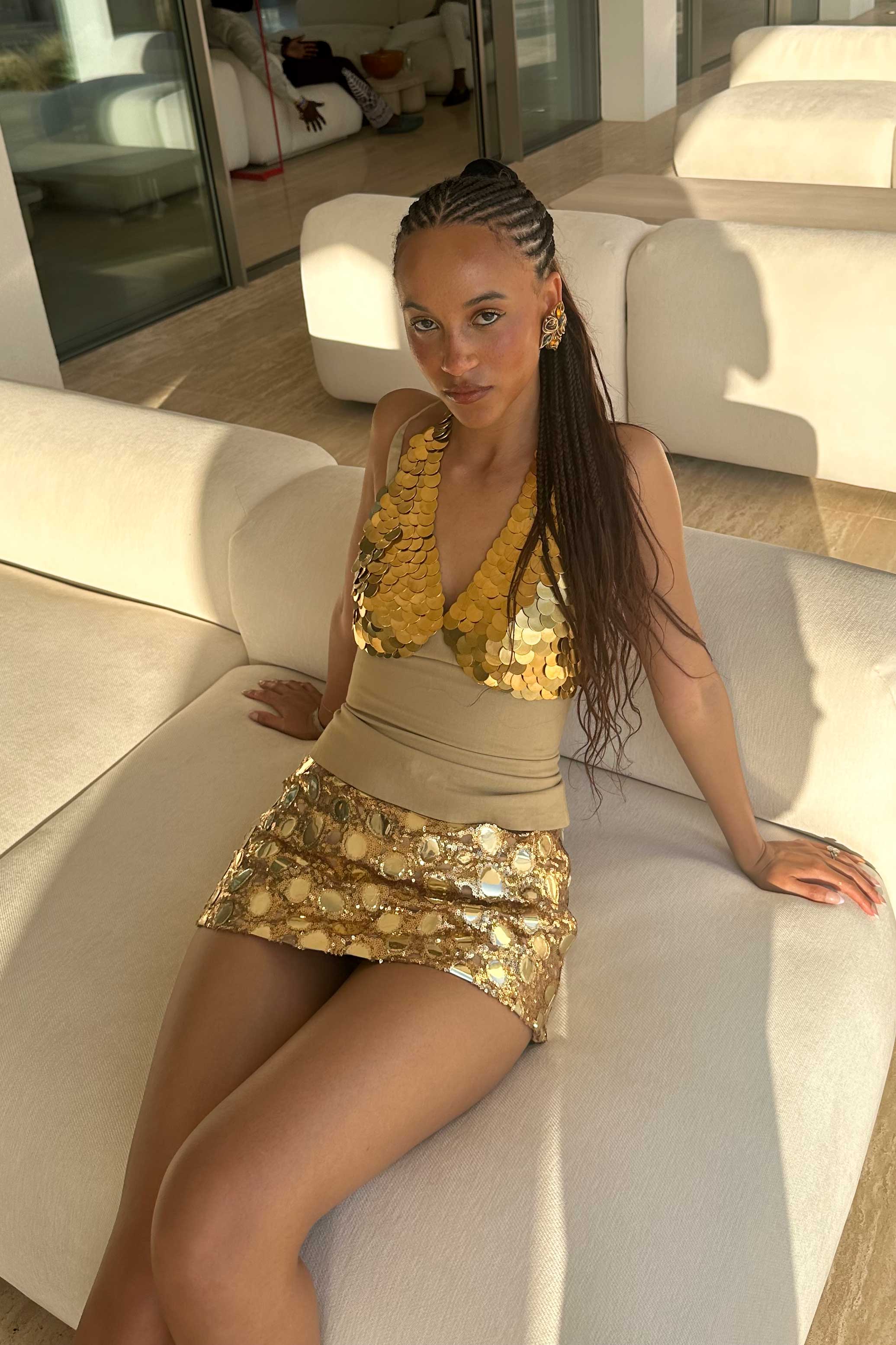 Siren Top ~ Gold - Image 3